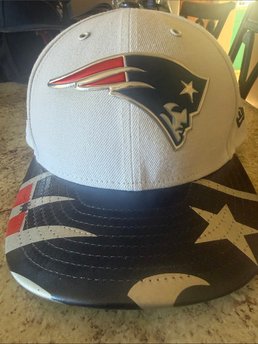 New Era New England Patriots 59Fifty hat 7 /34